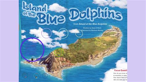 island of the blue dolphins map